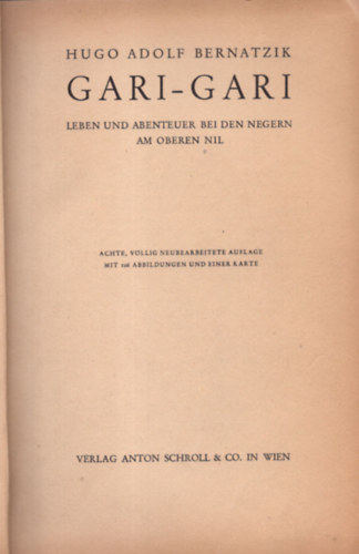 Hugo Adolf Bernatzik - Gari-Gari