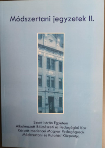 D. Sipos Lszln - Mdszertani jegyzetek II.