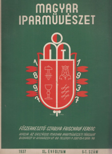 Magyar Iparmvszet 1937/6-7. szm (XL. vfolyam)