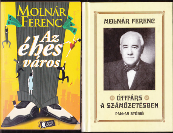 2 db Molnr Ferenc-knyv: titrs a szmzetsben +Az hes vros