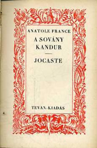 A sovny kandur-Jocaste