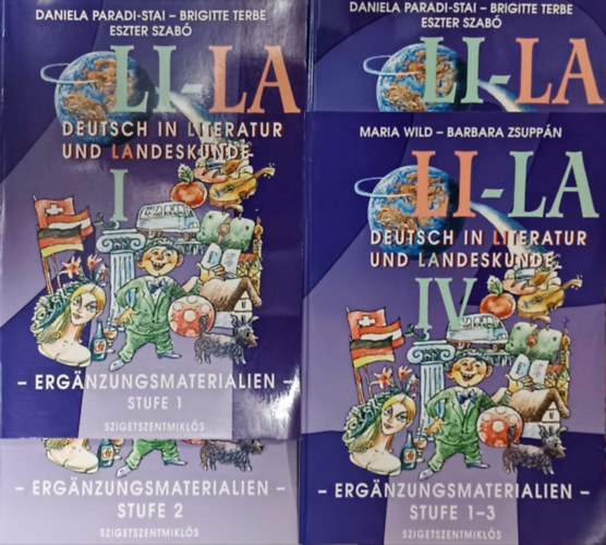 LI-LA - Deutsch in Literatur und Landeskunde I-IV (4 ktet)