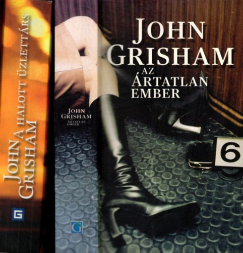 John Grisham - 2 db. krimi (Az rtatlan ember + A halott zlettrs)