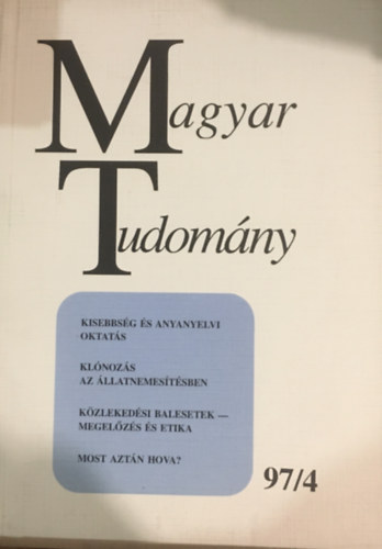 Magyar Tudomny XLII. ktet, 4. szm - 1977. prilis