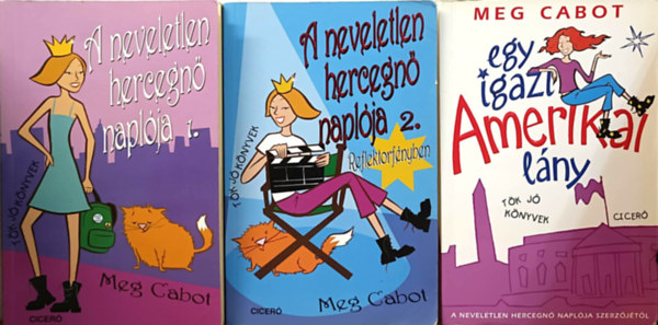 Meg Cabot knyvcsomag