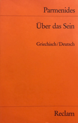 Parmenides - Über das sein