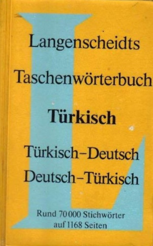 Langenscheidts Taschenwrterbuch Trkisch - Trkisch-Deutsch; Deutsch-Trkisch