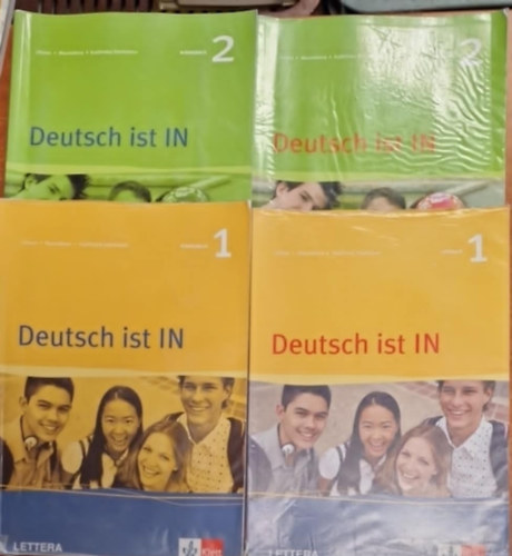 4db Deutsch ist IN 1-2 - Arbeitsbuch (munkafzet) + Lehrbuch (tanknyv)