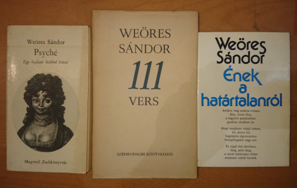 Weres Sndor - 3 ktet Weres Sndortl: nek a hhatrtalanrl, Psych, 111 vers