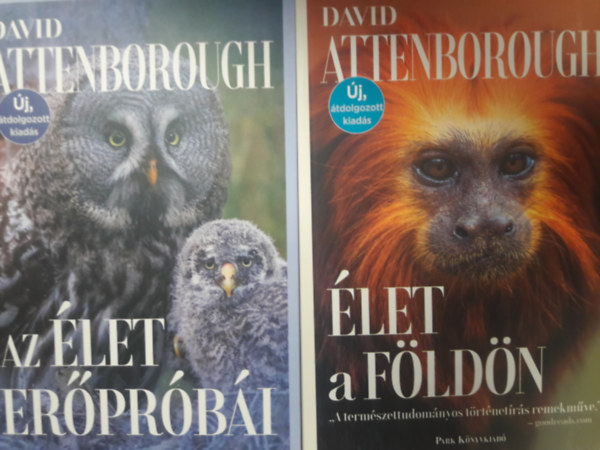 David Attenborough knyvek : let a fldn + Az let erprbi