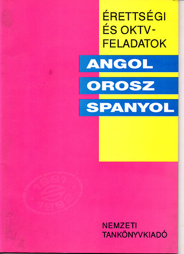 �retts�gi �s OKTV feladatok  - Angol,orosz,spanyol