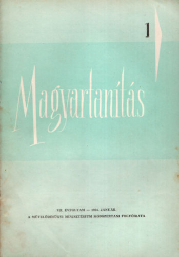 Magyartants 1964/1-6. szm (Teljes vfolyam)