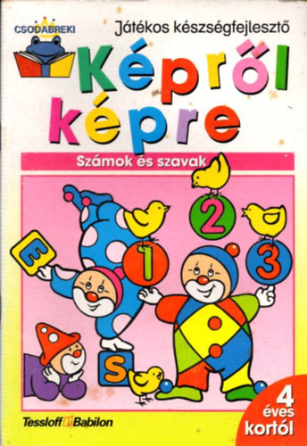 Kprl kpre - Szmok s szavak 4 ves kortl