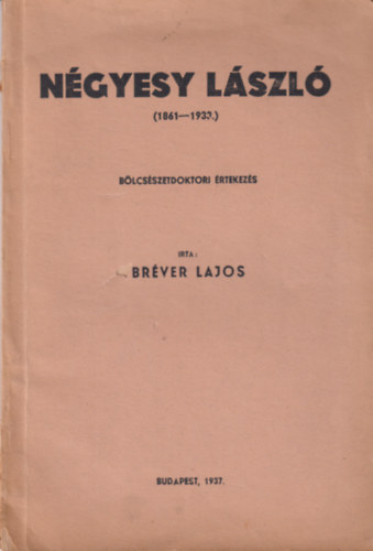 N�gyesy L�szl� (1861-1933)