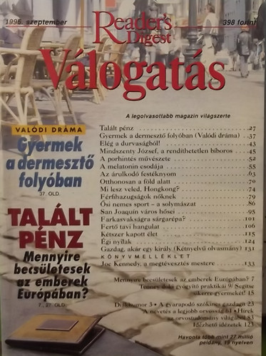 Reader's Digest Vlogats - 1996. szeptember