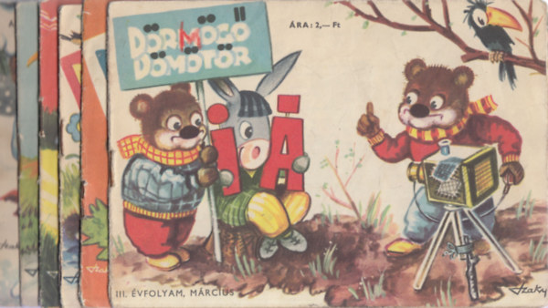 6 db. Drmg Dmtr (1959/3,5,7, 8,10,12)