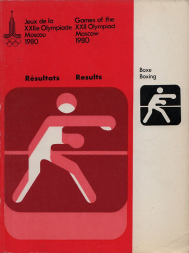 Boxe/Boxing (Rsultats-Results:Jeux de la XXIIe Olympiade Moscou 1980 ; Games of the XXII Olympiad Moscow 1980)