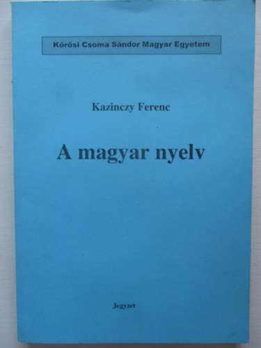 A magyar nyelv