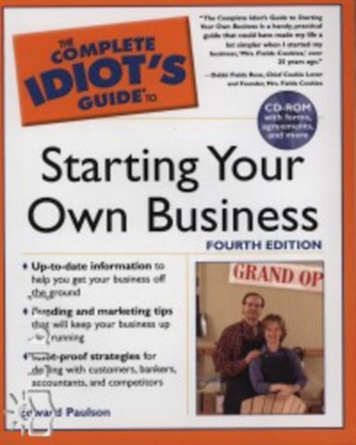 Starting Your Own Business (The Complete Idiot's Guide)- CD mellklettel