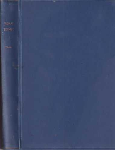 Fizikai szemle 1966. teljes XVI .�vfolyam egybek�tve