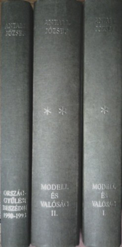 Modell �s val�s�g I-II. + Orsz�ggy�l�si besz�dei 1990-1993.
