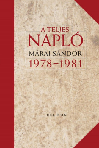 A teljes napl� 1978-1981