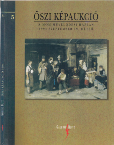 Nincs - Galerie Blitz 5., szi kpaukci, 1994. szept. 19.