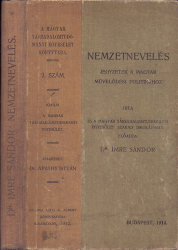 Nemzetnevels - Jegyzetek a magyar mveldsi politikhoz