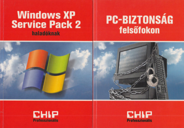 2 db szmtstechnika knyv: Windows XP Service Pack 2 haladknak + PC-Biztonsg felsfokon