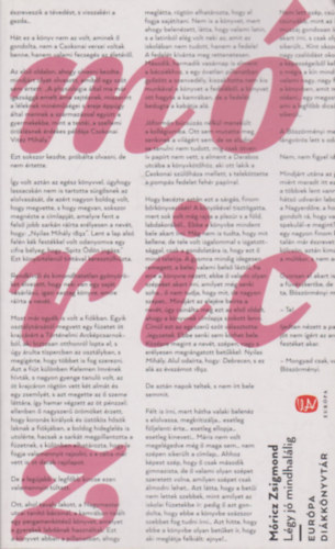 L�gy j� mindhal�lig - Eur�pa Di�kk�nyvt�r