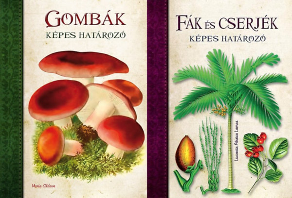 Lucrecia Prsico Lamas Mara Aldave - 2 db kny a Kpes hatrozk sorozatbl: Gombk - Kpes hatroz + Fk s cserjk - Kpes hatroz