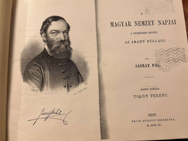 A magyar nemzet napjai a legrgibb idtl az aranybullig