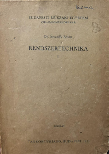 Rendszertechnika I. Kzirat