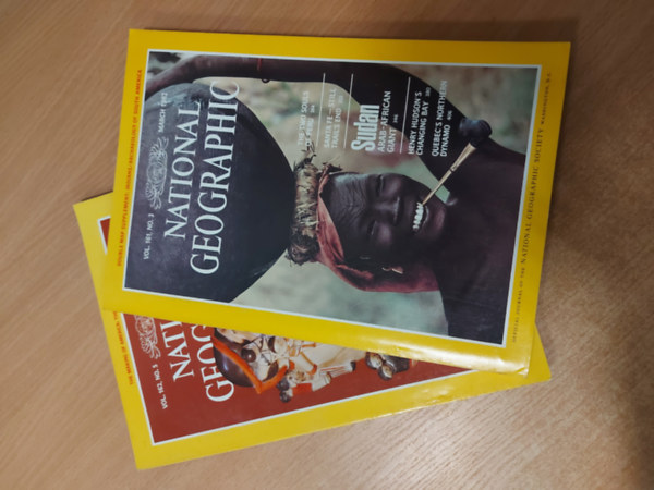 National Geographic - National Geographic 1982. mrcius, november (2 db. szrvnyszm)