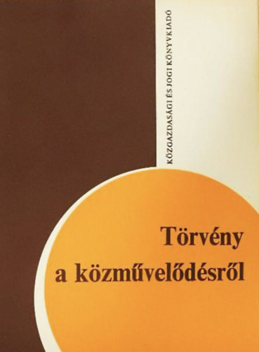 Törvény a közművelődésről