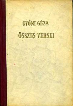 Gyni Gza sszes versei
