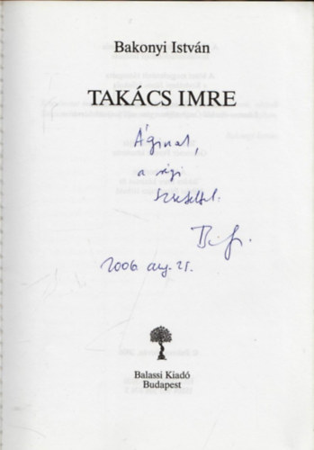 Takcs Imre (Kortrsaink)