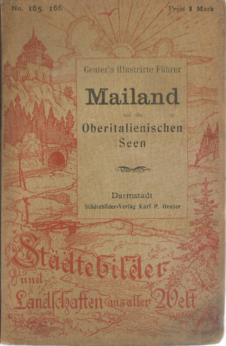 Mailand und die Oberitalienischen Seen No 165-166