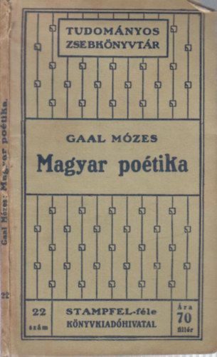 Kis magyar potika (Stampfel-fle tudomnyos zsebknyvtr 22.)