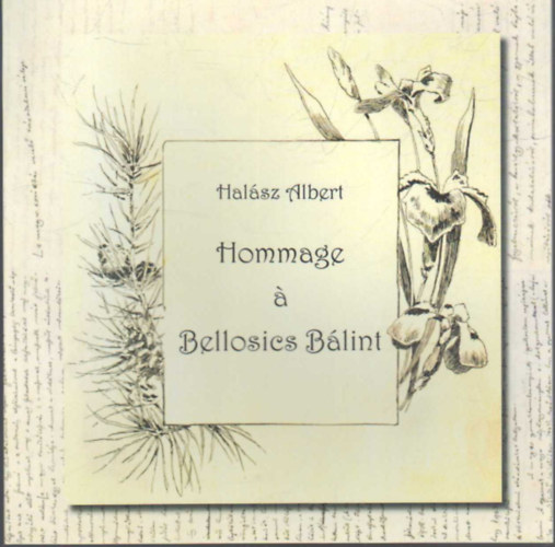 Hommage  Bellosics Blint - Bellosics Blint mellszobrnak avatsa alkalmbl (szlovn nyelv)