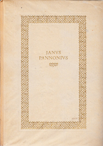Janus Pannonius v�logatott versei