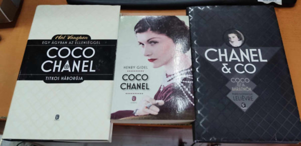 Hal Vaughan, Henry Gidel Marie-Dominique Leliévre - 3 db Coco Chanel: Coco Chanel + Chanel& Co: Coco és a barátnők + Coco Chanel titkos háborúja