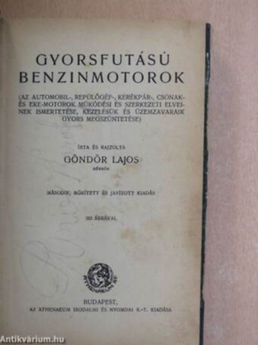 Gyorfut�s� benzinmotorok