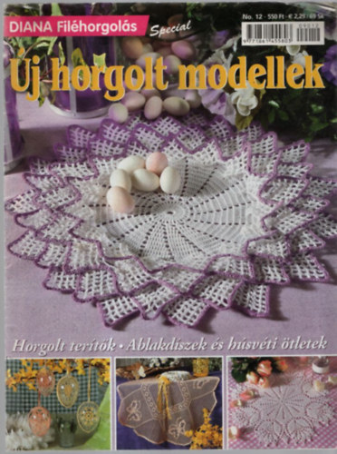 Diana Fil�horgol�s Specila No. 12. - �j horgolt modellek