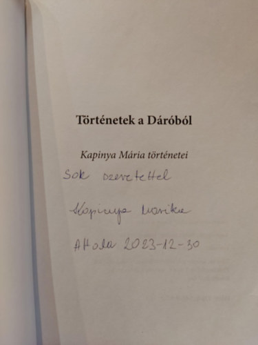 Dr Dombi trtnetek (Kapinya Mria trtnetei)