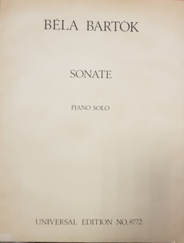 Sonate Piano Solo