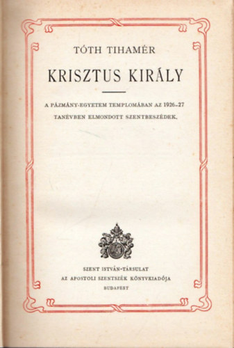 Krisztus kirly