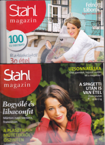 2 db Stahl Magazin:2011. sz + 2012. nyr