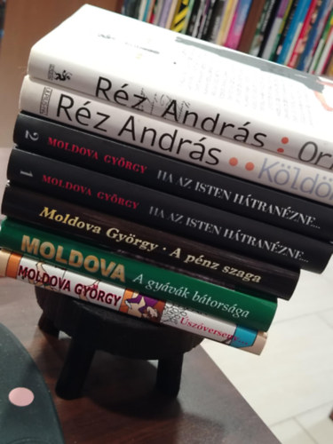 K�NYVMENT� AJ�NLAT, 6 DB. Irodalom, magyar szerz�k. Orr, K�ld�k, Ha az Isten h�tran�zne 1-2., A p�nz szaga, a gy�v�k b�tors�ga, �sz�verseny