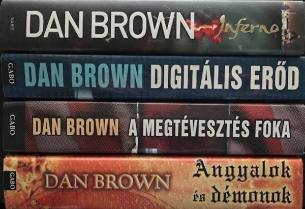 Dan Brown knyvcsomag (4 ktet )